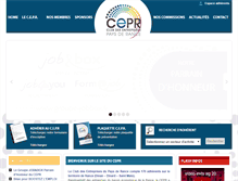 Tablet Screenshot of le-cepr.com